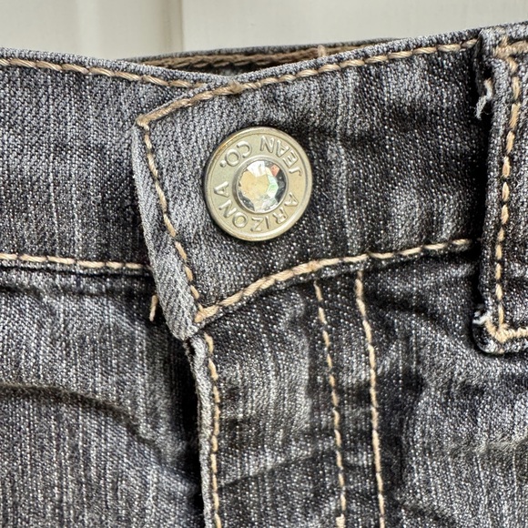 Arizona Jean Company 3T Girls Gray Heart Jeans Classic Fit Pants - Picture 3 of 8